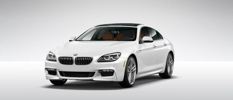 2015 BMW 640i GranCoupe xDrive Alpine White M Sport 6