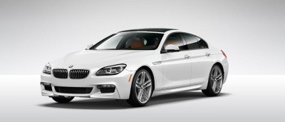 2015 BMW 640i GranCoupe xDrive Alpine White M Sport 7