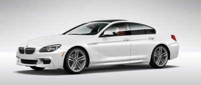 2015 BMW 640i GranCoupe xDrive Alpine White M Sport 9