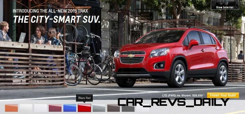 2015 Chevrolet Trax Colors and Wheels 10