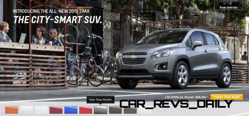 2015 Chevrolet Trax Colors and Wheels 11