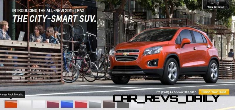 2015 Chevrolet Trax Colors and Wheels 4