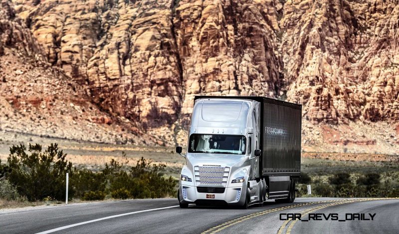 World Premiere Freightliner Inspiration Truck