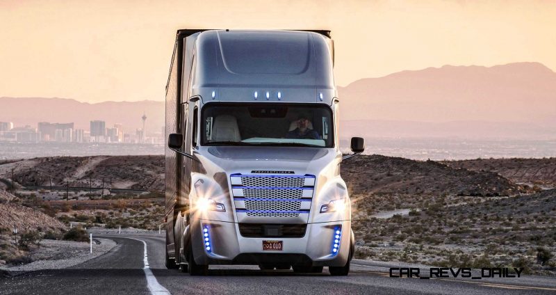 World Premiere Freightliner Inspiration Truck