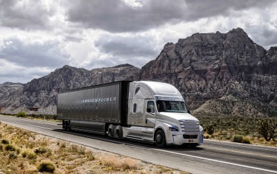 World Premiere Freightliner Inspiration Truck