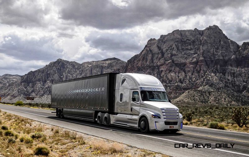 World Premiere Freightliner Inspiration Truck