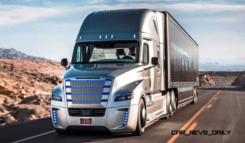 World Premiere Freightliner Inspiration Truck