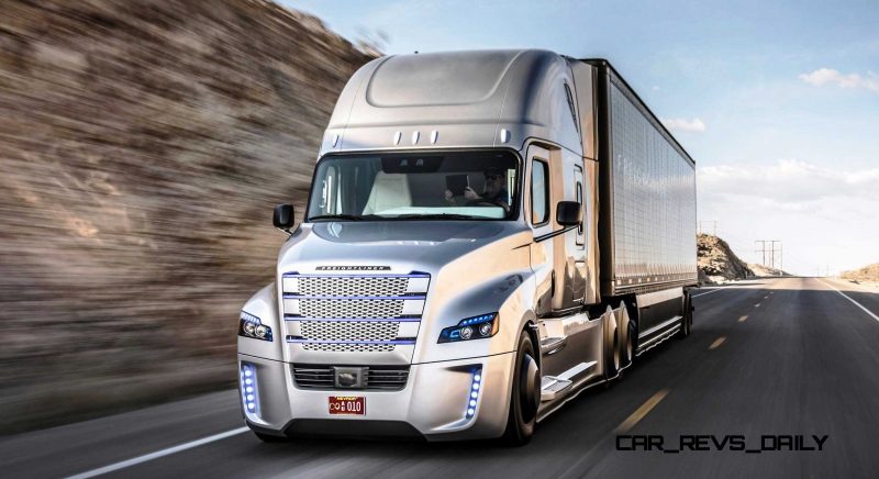 World Premiere Freightliner Inspiration Truck