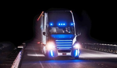 World Premiere Freightliner Inspiration Truck