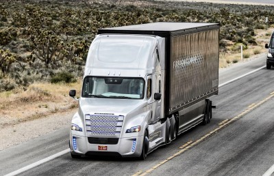 World Premiere Freightliner Inspiration Truck