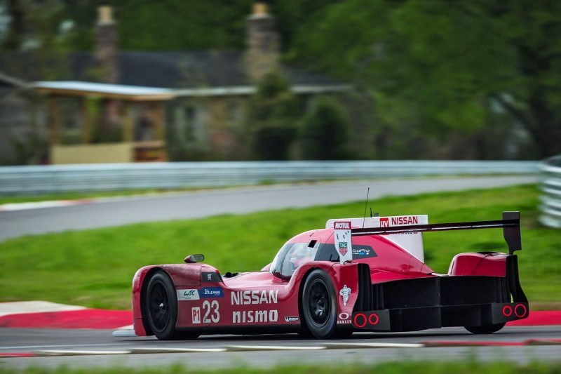 Nissan LM P1 Team testing in Bowling Green, Kentucky