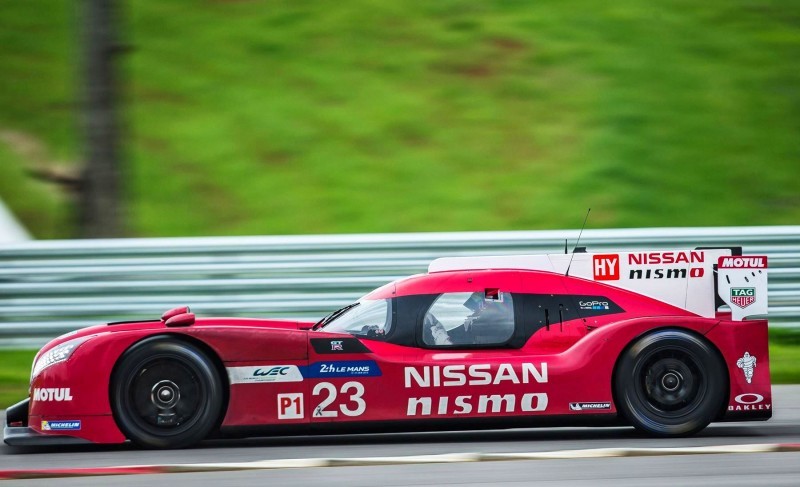 Nissan LM P1 Team testing in Bowling Green, Kentucky