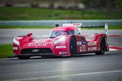 Nissan LM P1 Team testing in Bowling Green, Kentucky