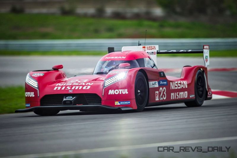 Nissan LM P1 Team testing in Bowling Green, Kentucky