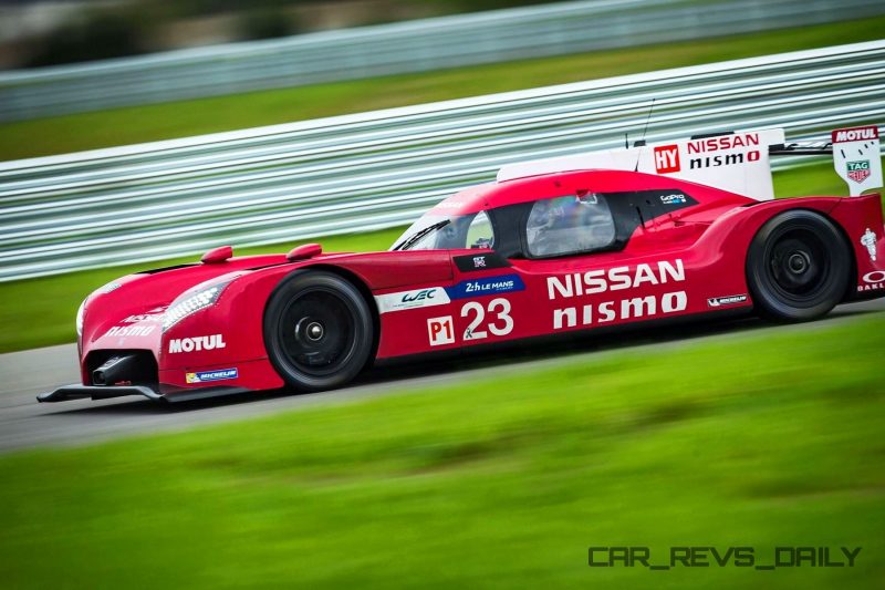 Nissan LM P1 Team testing in Bowling Green, Kentucky