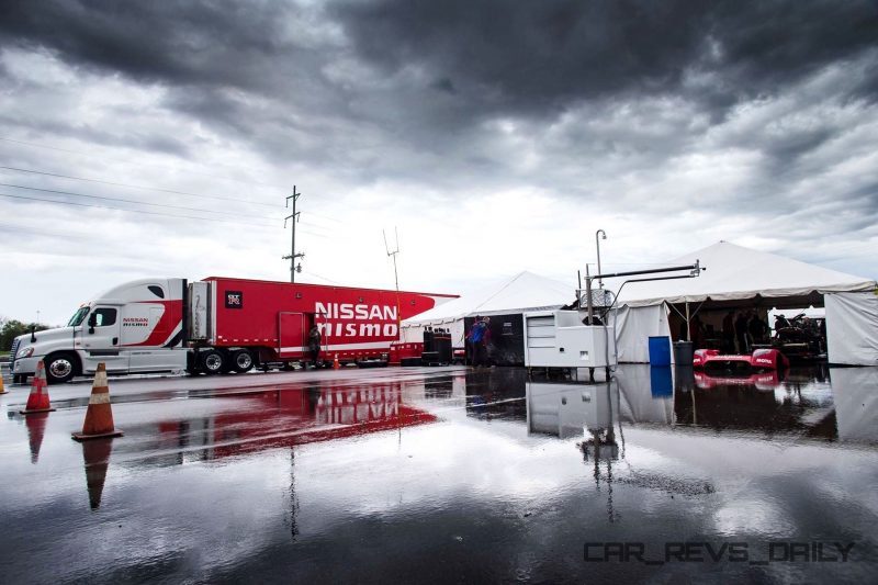 Nissan LM P1 Team testing in Bowling Green, Kentucky