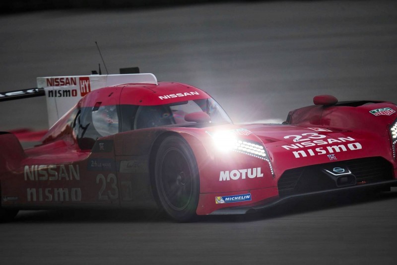 Nissan LM P1 Team testing in Bowling Green, Kentucky