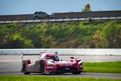 Nissan LM P1 Team testing in Bowling Green, Kentucky