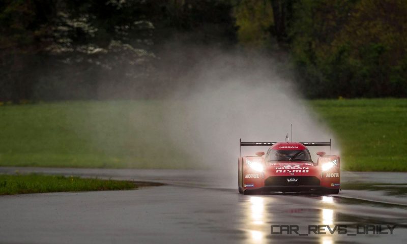 Nissan LM P1 Team testing in Bowling Green, Kentucky