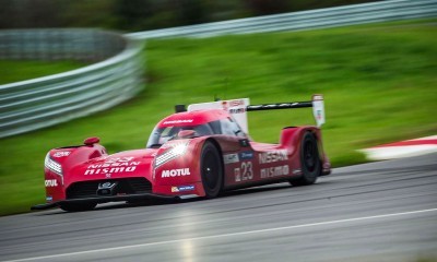 Nissan LM P1 Team testing in Bowling Green, Kentucky