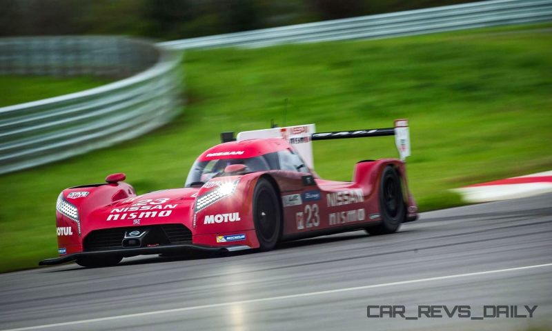 Nissan LM P1 Team testing in Bowling Green, Kentucky