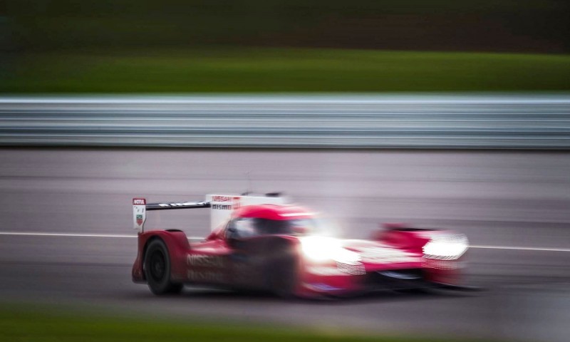 Nissan LM P1 Team testing in Bowling Green, Kentucky