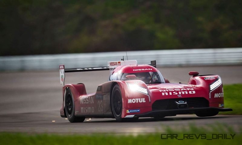 Nissan LM P1 Team testing in Bowling Green, Kentucky