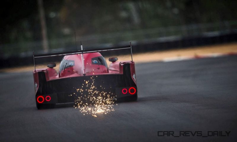 Nissan LM P1 Team testing in Bowling Green, Kentucky