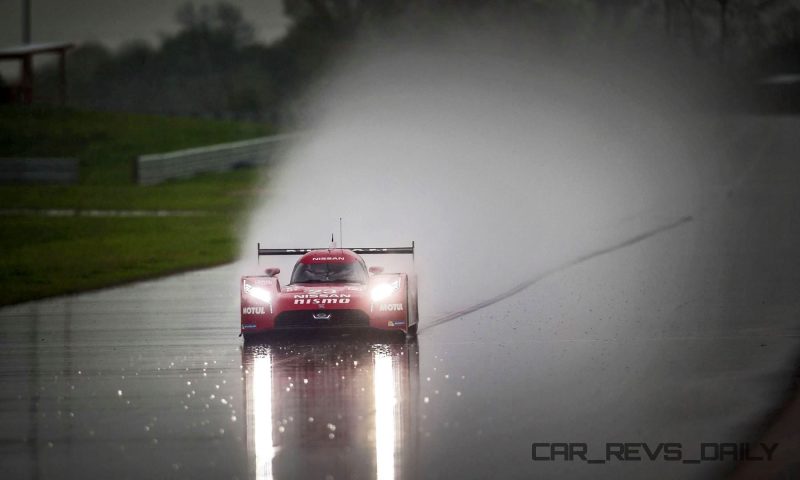 Nissan LM P1 Team testing in Bowling Green, Kentucky