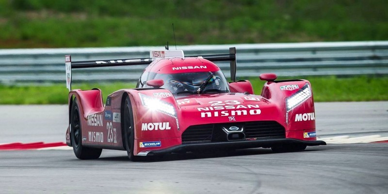 Nissan LM P1 Team testing in Bowling Green, Kentucky