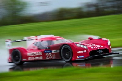 Nissan LM P1 Team testing in Bowling Green, Kentucky