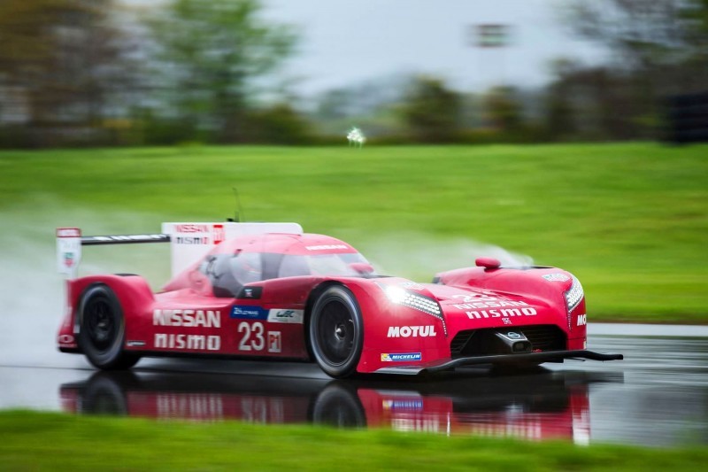 Nissan LM P1 Team testing in Bowling Green, Kentucky