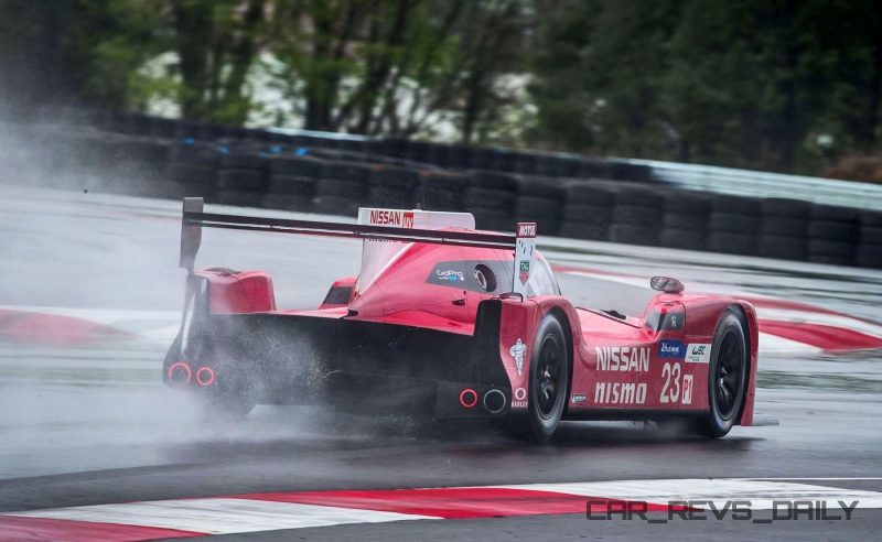 Nissan LM P1 Team testing in Bowling Green, Kentucky