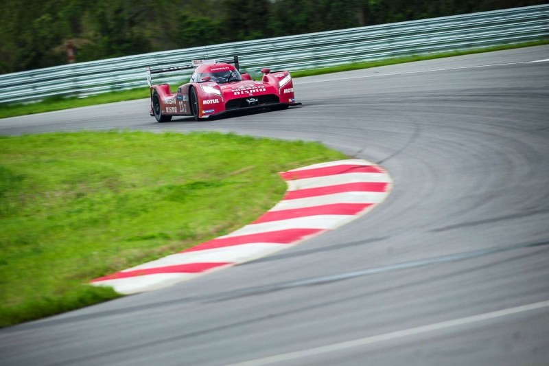 Nissan LM P1 Team testing in Bowling Green, Kentucky