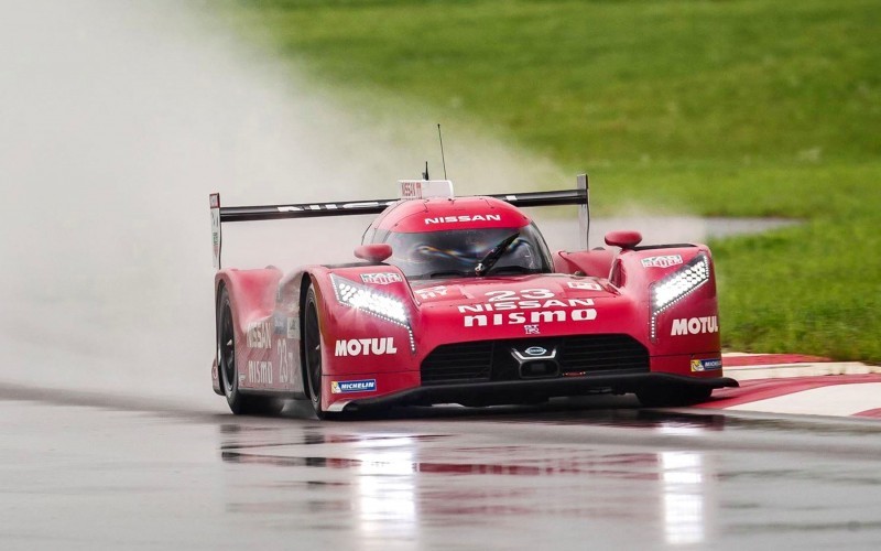 Nissan LM P1 Team testing in Bowling Green, Kentucky