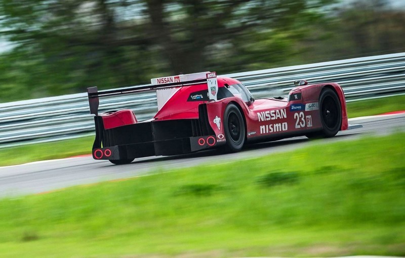 Nissan LM P1 Team testing in Bowling Green, Kentucky