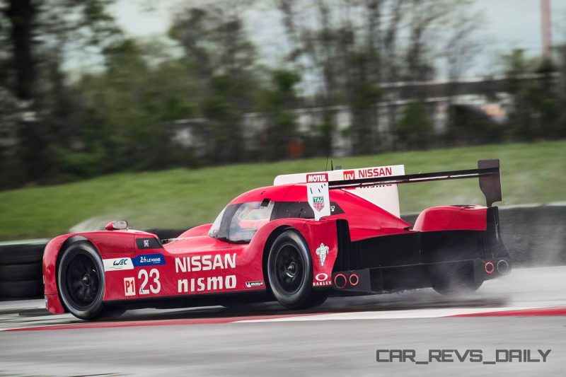 Nissan LM P1 Team testing in Bowling Green, Kentucky