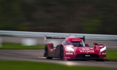 Nissan LM P1 Team testing in Bowling Green, Kentucky