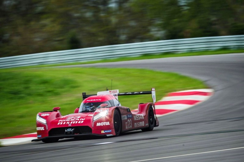 Nissan LM P1 Team testing in Bowling Green, Kentucky