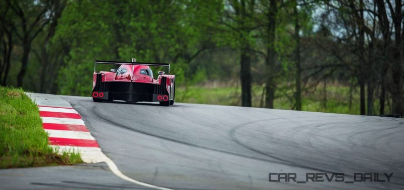 Nissan LM P1 Team testing in Bowling Green, Kentucky