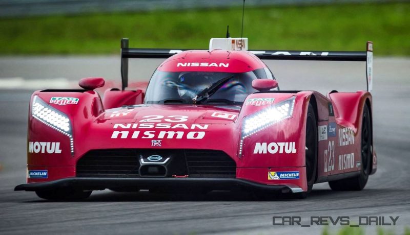 Nissan LM P1 Team testing in Bowling Green, Kentucky