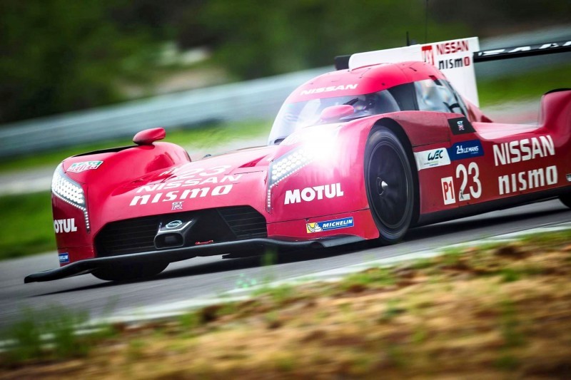 Nissan LM P1 Team testing in Bowling Green, Kentucky