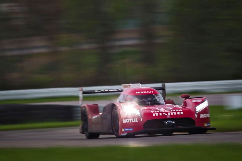 Nissan LM P1 Team testing in Bowling Green, Kentucky