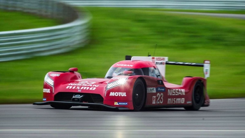 Nissan LM P1 Team testing in Bowling Green, Kentucky