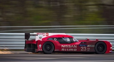 Nissan LM P1 Team testing in Bowling Green, Kentucky