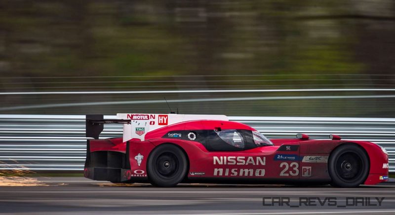 Nissan LM P1 Team testing in Bowling Green, Kentucky