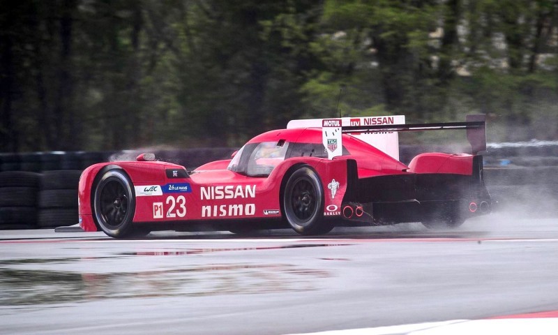 Nissan LM P1 Team testing in Bowling Green, Kentucky