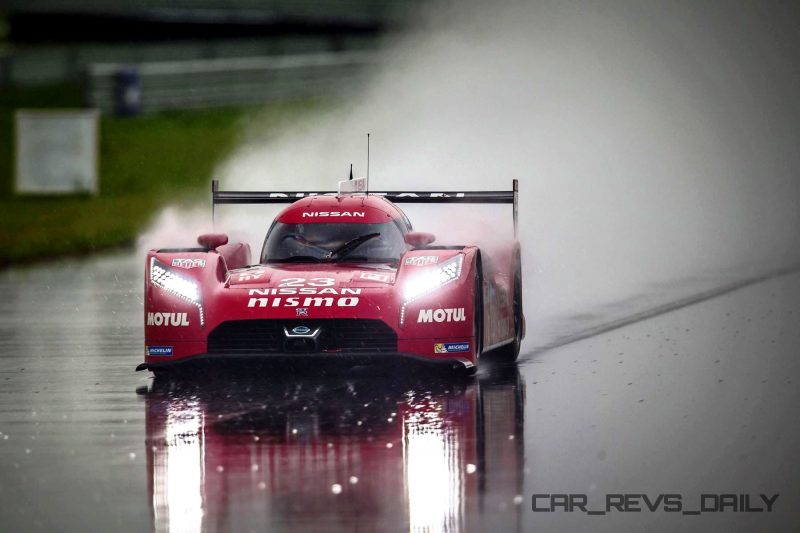 Nissan LM P1 Team testing in Bowling Green, Kentucky