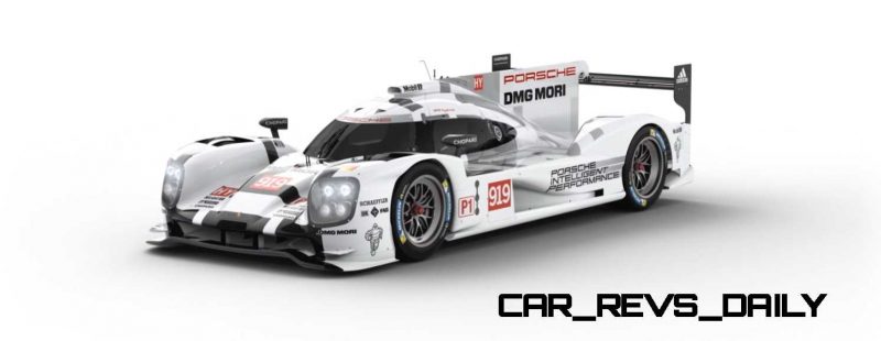 2015 Porsche 919 Hybrid 360-degree Turntable Images 1