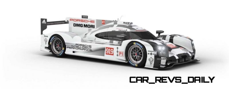 2015 Porsche 919 Hybrid 360-degree Turntable Images 17